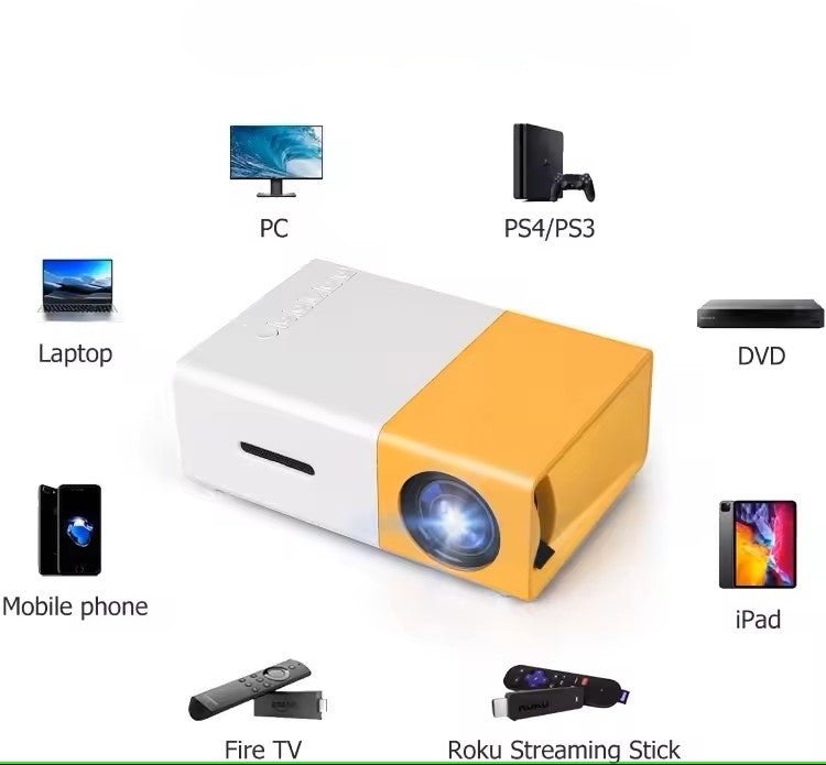Proyector De Vídeo LED HD Portátil