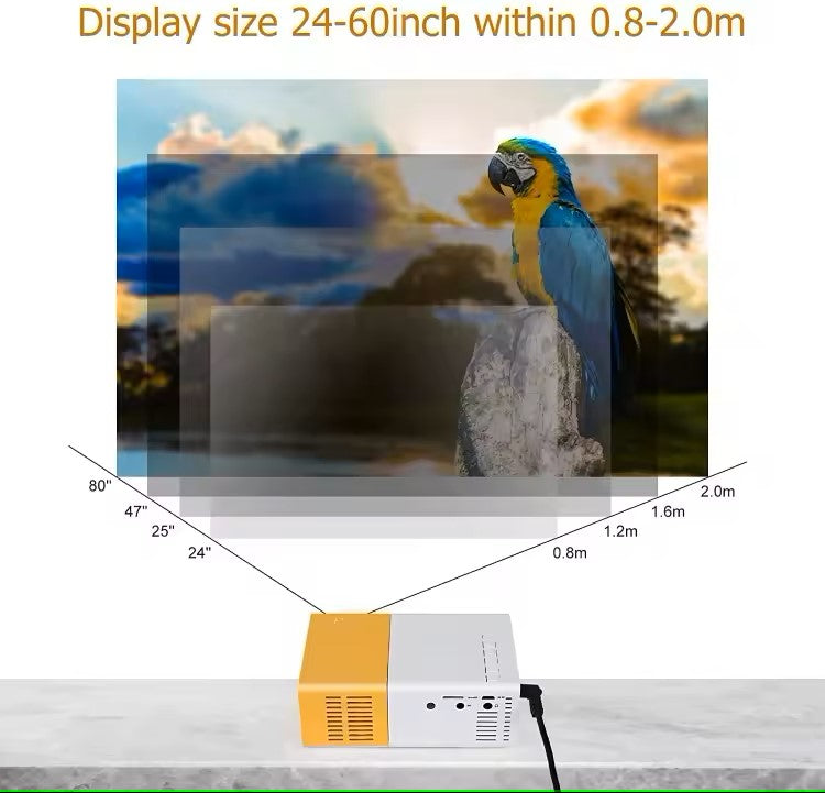 Proyector De Vídeo LED HD Portátil