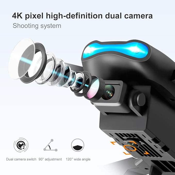 Dron Doble Cámara 4K Ultra Pro Max Drone