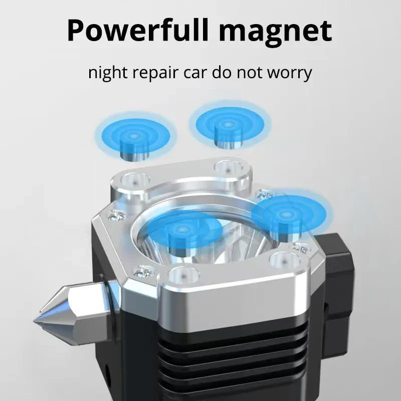 Linterna Martillo Powerbank Imán Portati