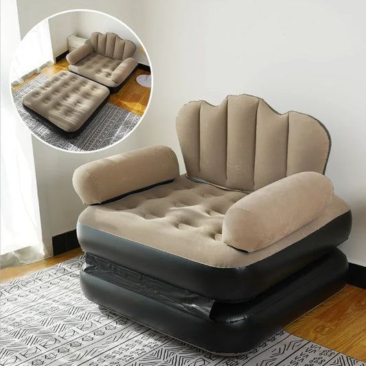 Sofá Cama Inflable Plegable y Multifuncional