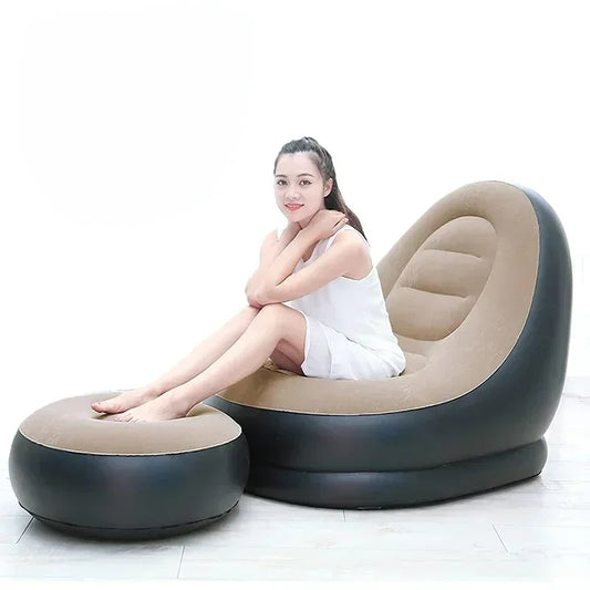 Sofa Sillon Inflable Ultra Cómodo Tipo P