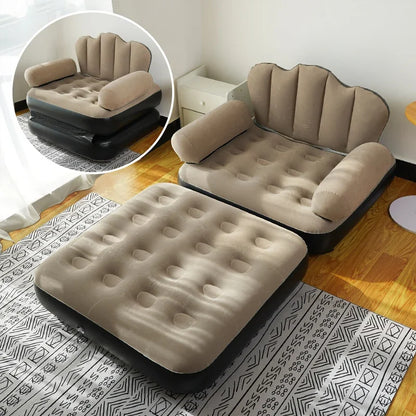 Sofá Cama Inflable Plegable y Multifuncional